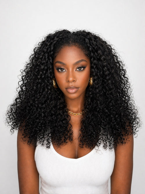 Berniece curls- Human Hair Burmese Crochet image 0